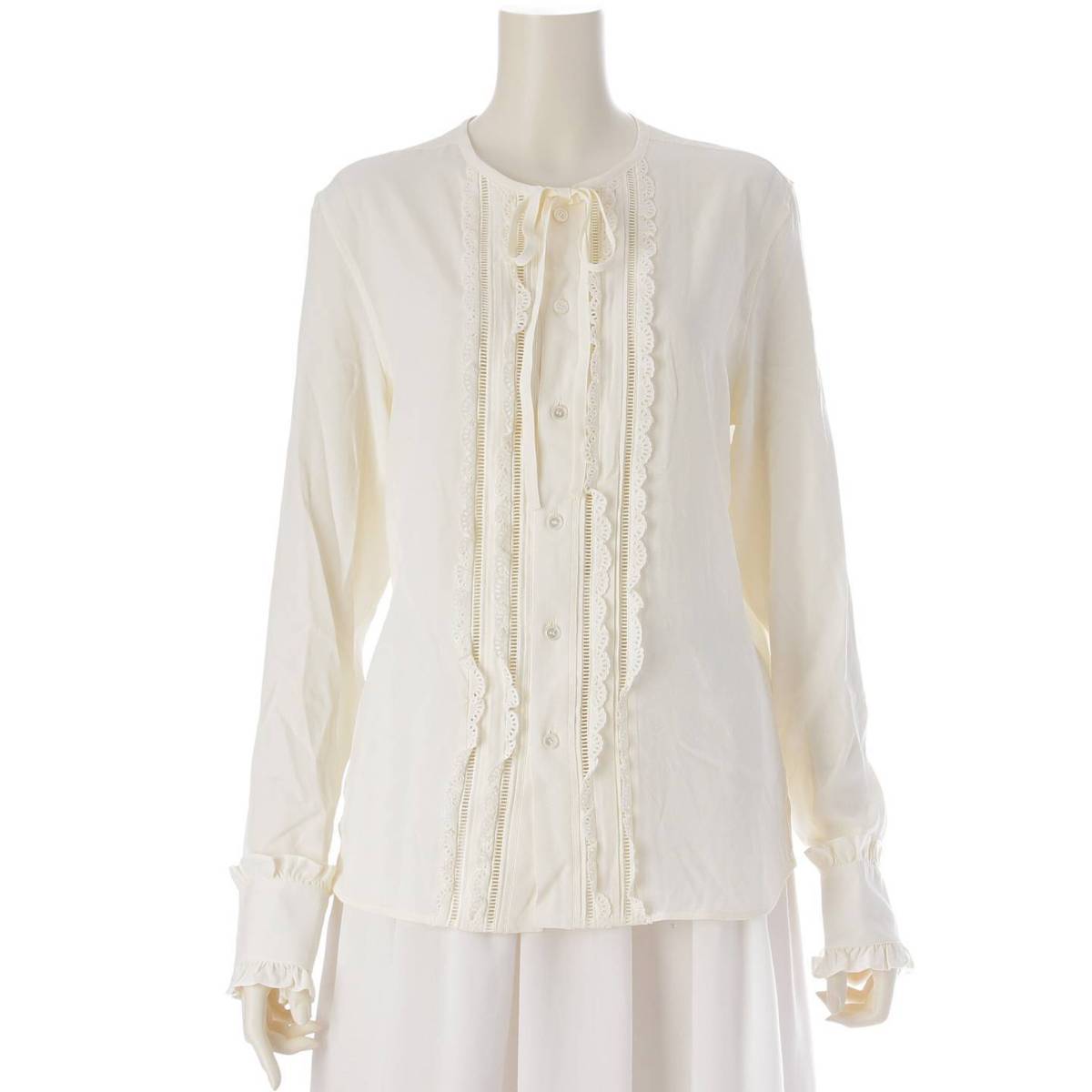 楽天市場】【セリーヌ】Celine 24SS シルククレープ フリル ロミー