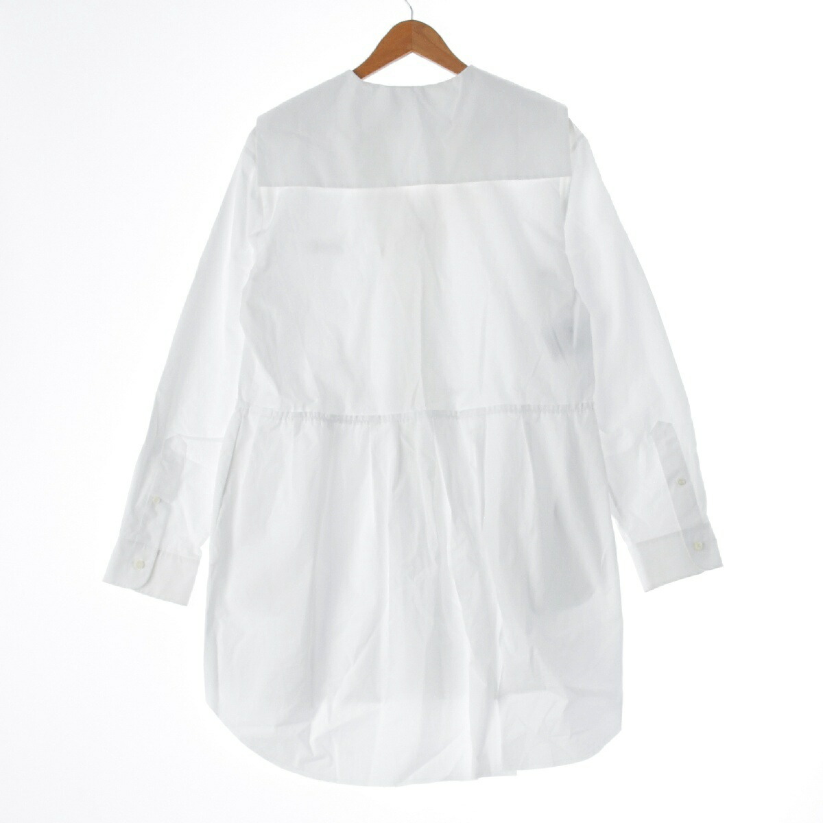 楽天市場】ミュウミュウ MIUMIU 23年 コットンポプリン セーラーカラー