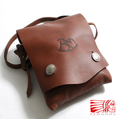 楽天市場】REDMOON レッドムーン ショルダーバッグ 革 レザー ポケット