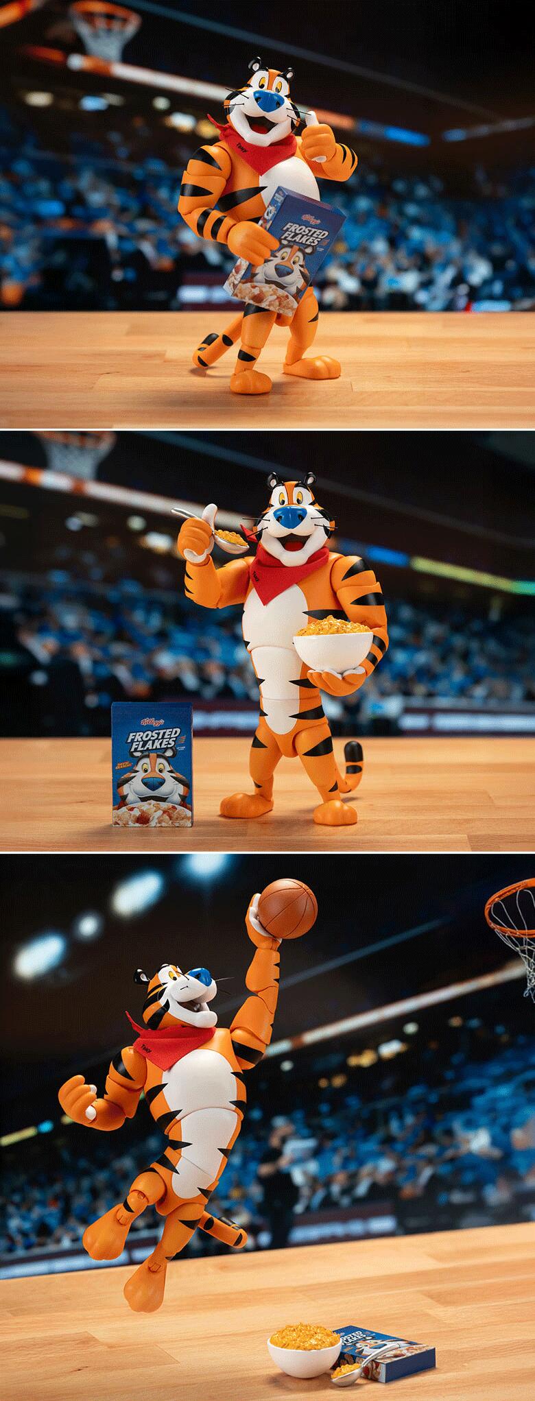 楽天市場】ケロッグ キャラ トニー・ザ・タイガー アクション