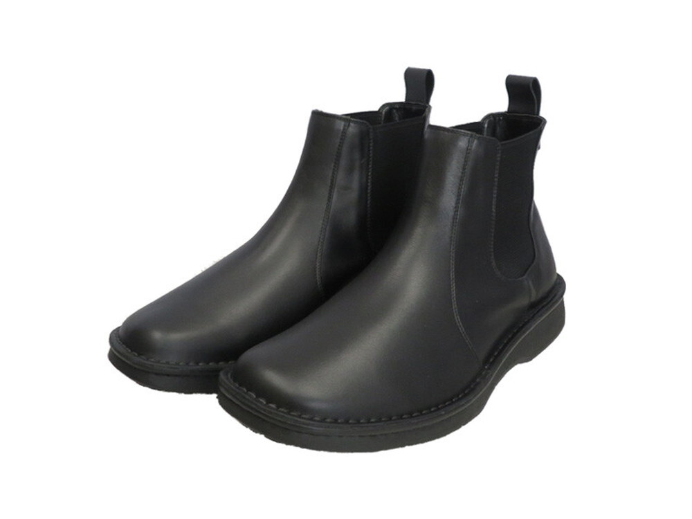 楽天市場】本革 レザー サイドゴアブーツ メンズ ショートブーツ