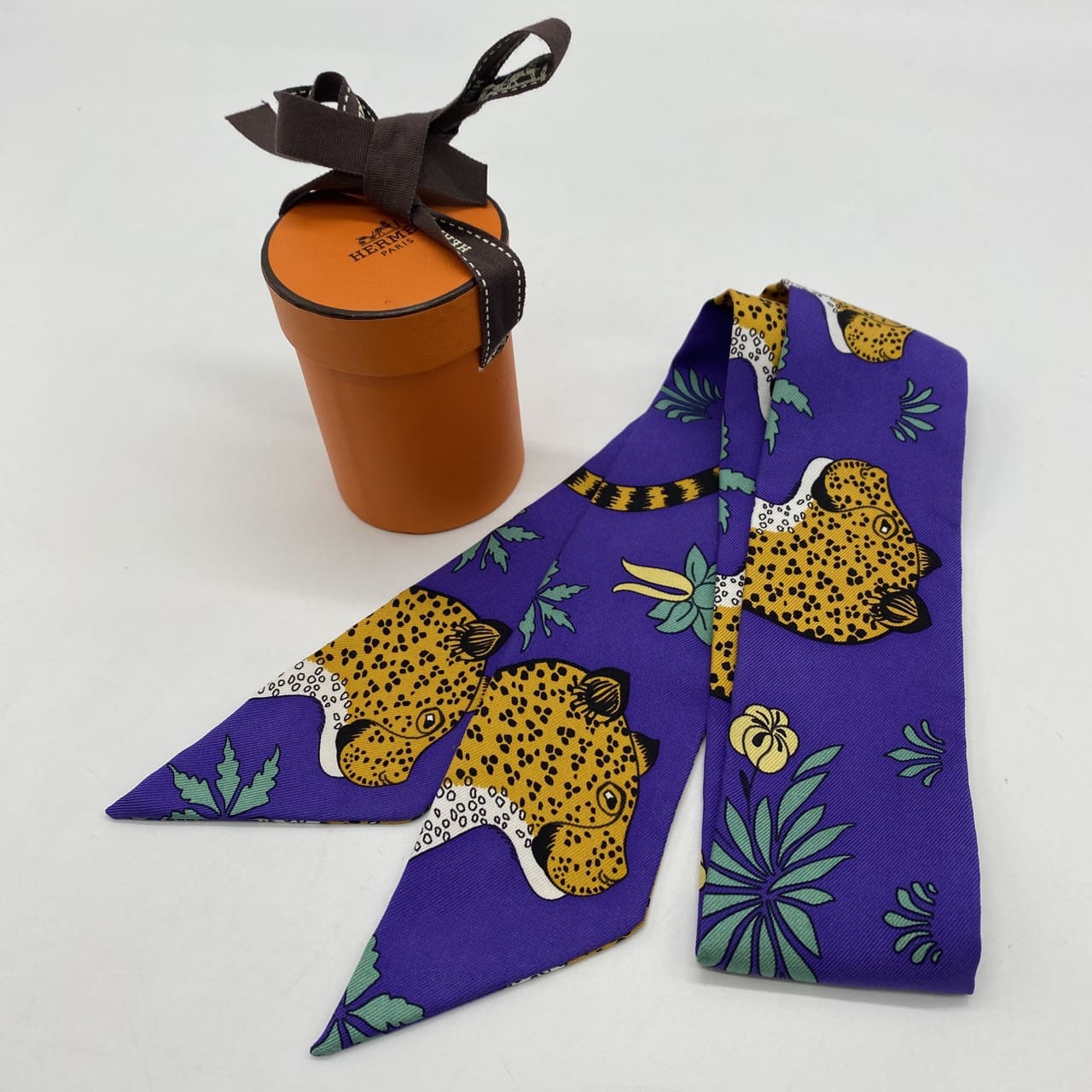 楽天市場】エルメス スカーフ レオパードの通販