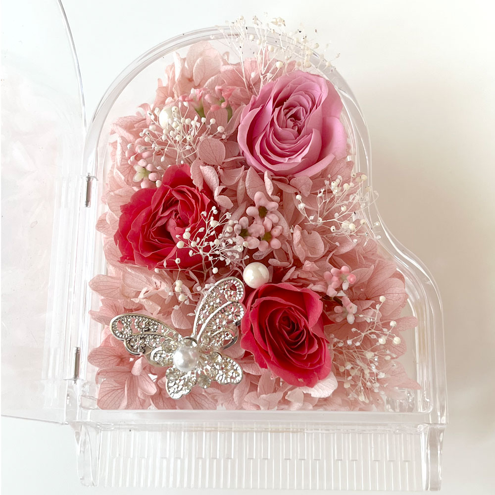 楽天市場】プリザーブドフラワー アレンジ クリスタル グランドピアノ