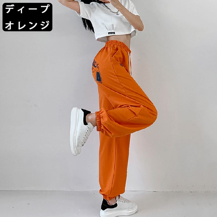 楽天市場】ダンスパンツ 韓国 レディース 長ズボン ゆったり