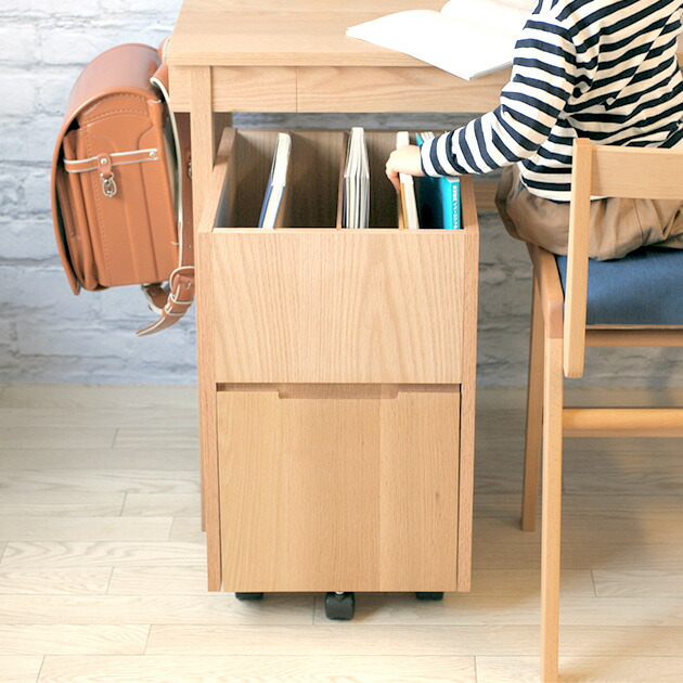 楽天市場】デスクワゴン リビング学習 学習机 杉工場 SENOVI セノヴィ