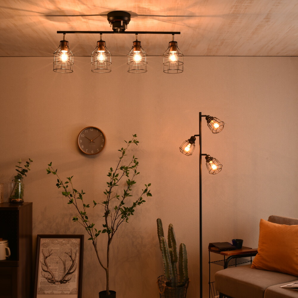 楽天市場】スタンドライト 3灯 間接照明 フロアライト （リモコン付き