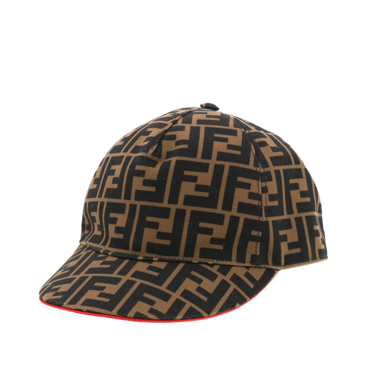 楽天市場】【美品】フェンディ ズッカ ベースボールキャップ 帽子