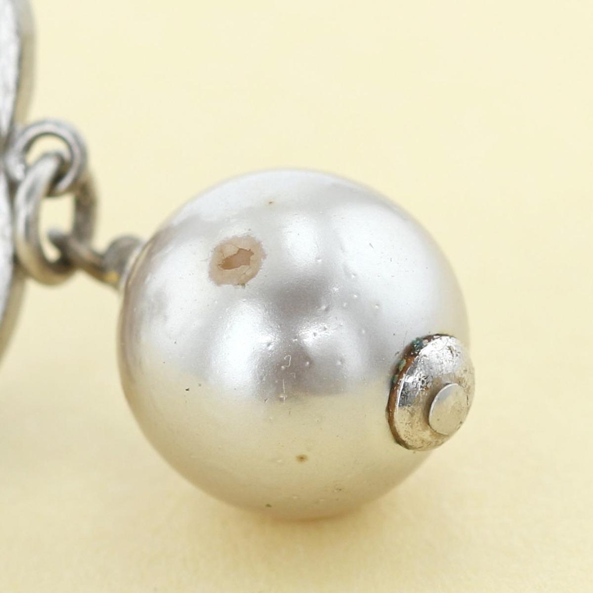 ヴィンテージ シャネル マドモアゼル イヤリング リメイクブローチピン