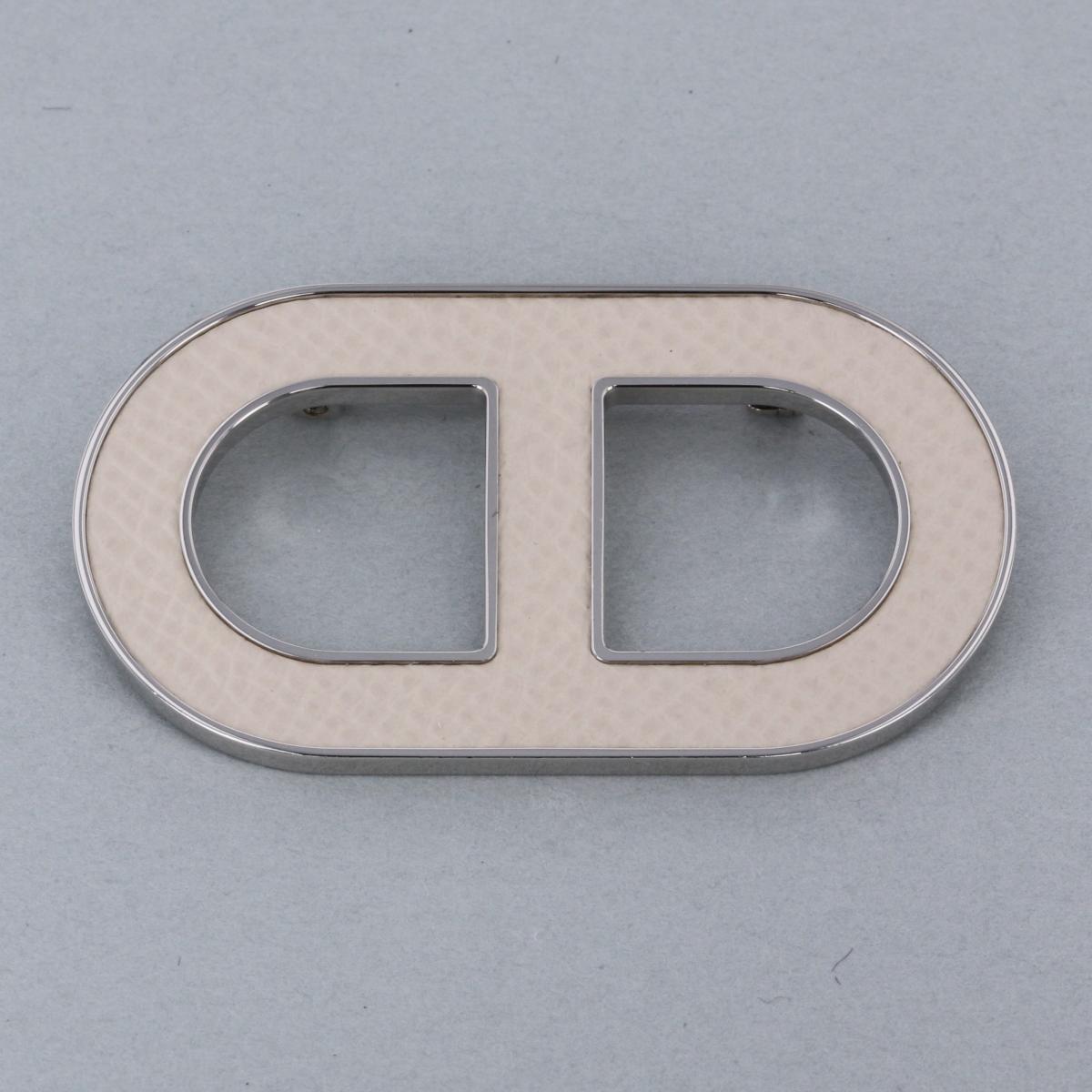 楽天市場】【美品】 HERMES エルメス シェーヌダンクル ブローチ