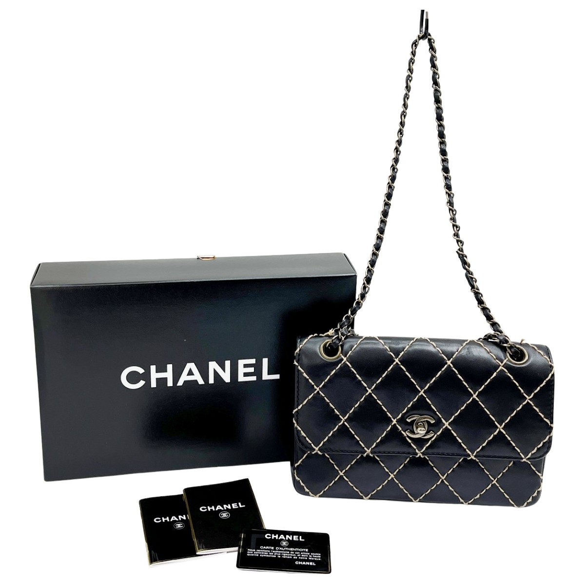 楽天市場】◇◇【中古】CHANEL シャネル マトラッセ ワイルドステッチ