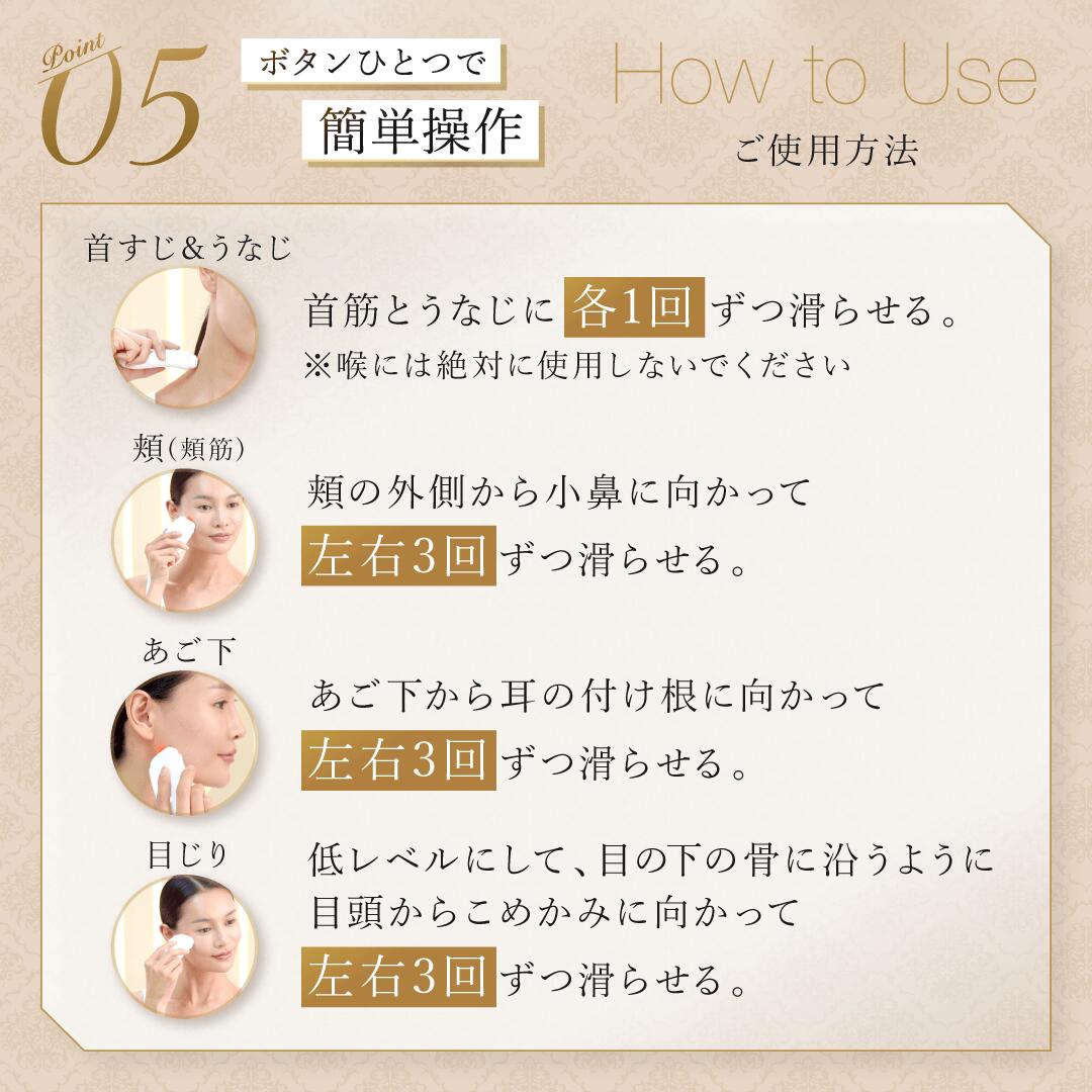 楽天市場】[期間限定ポイント10倍] [正規代理店] 日本製 EMS 美顔器