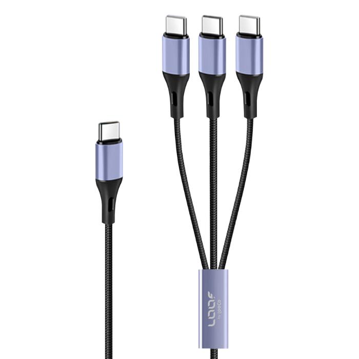 楽天市場】【1本3役】3in1 充電ケーブル 充電 ケーブル コード 急速