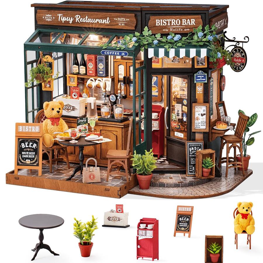 楽天市場】【990円OFF 原価4950円】ミニチュアハウス パズル Rolife