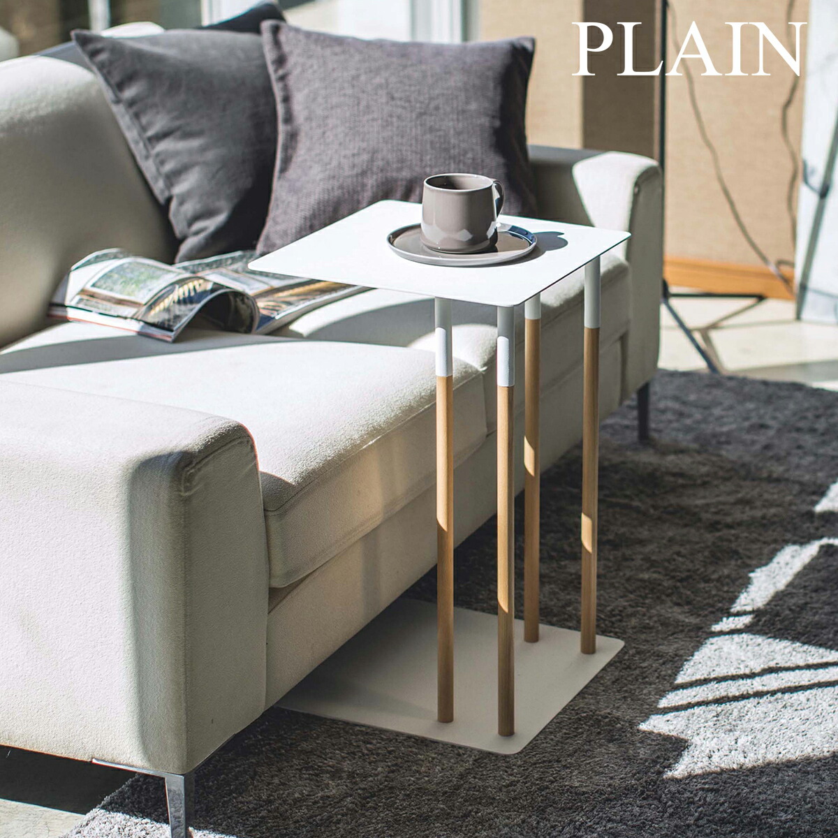 楽天市場】サイドテーブル おしゃれ 北欧 サイドデスク ベットサイド