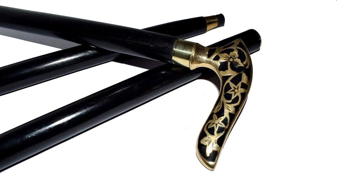 楽天市場】ビクトリア朝真鍮製ハンドルブラックカラーヴィンテージ