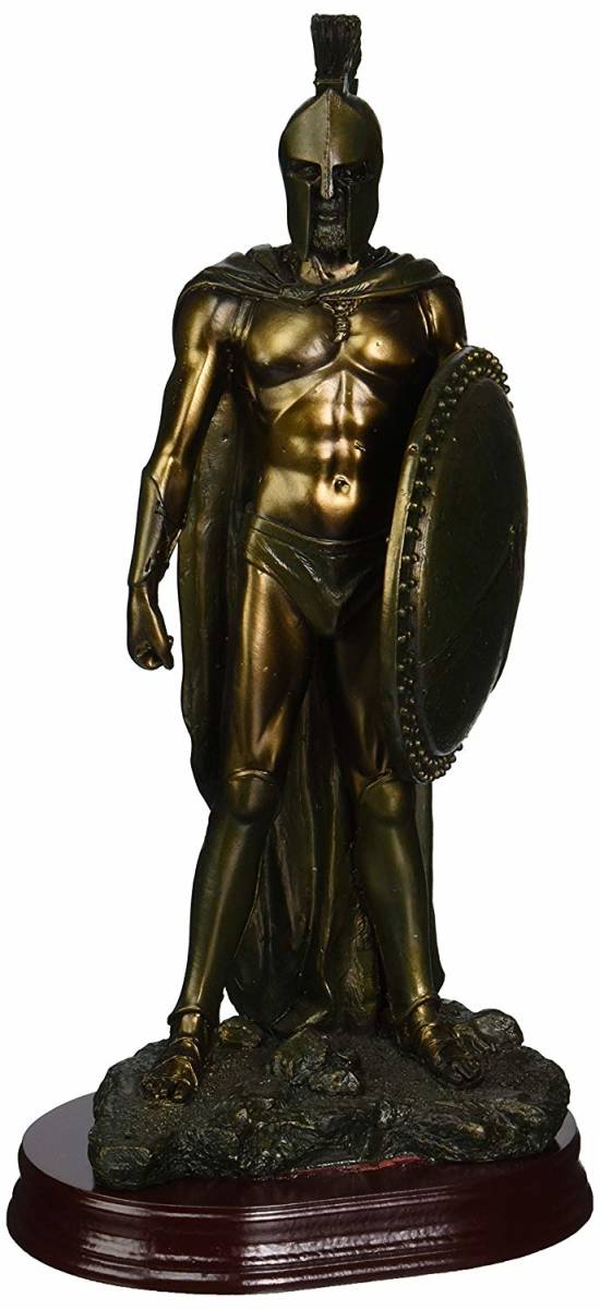 古代ギリシャの戦士の彫刻 古代ギリシャの戦士の彫刻 古代ギリシャの