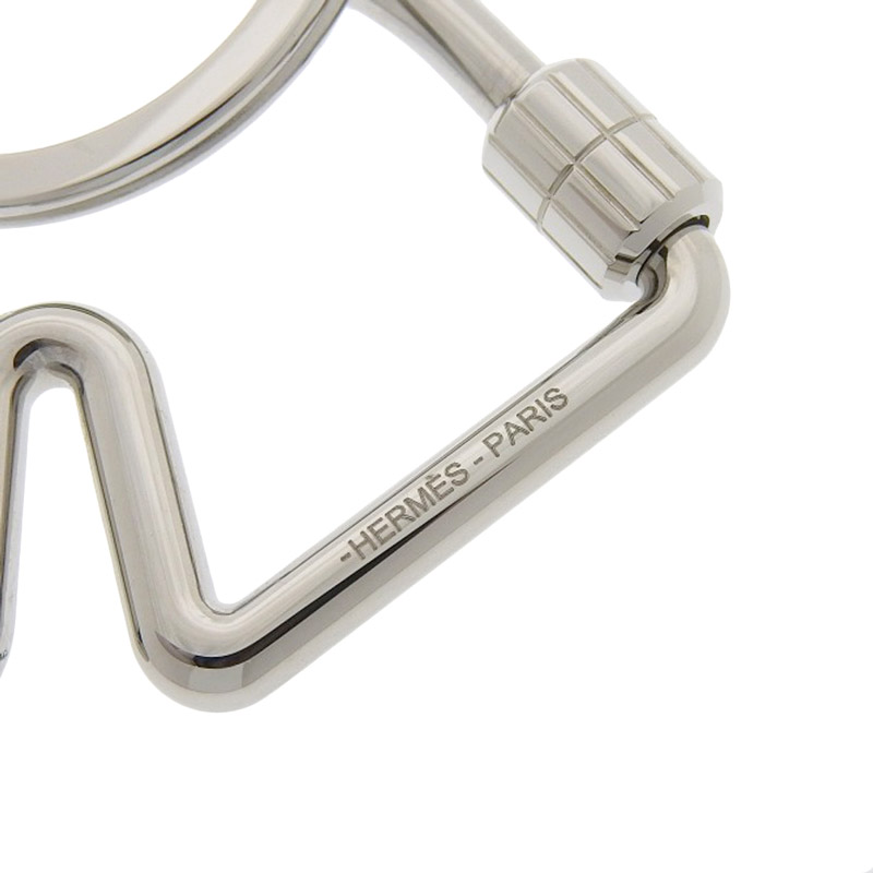 楽天市場】【中古】 エルメス HERMES シュバル キーリング メタル