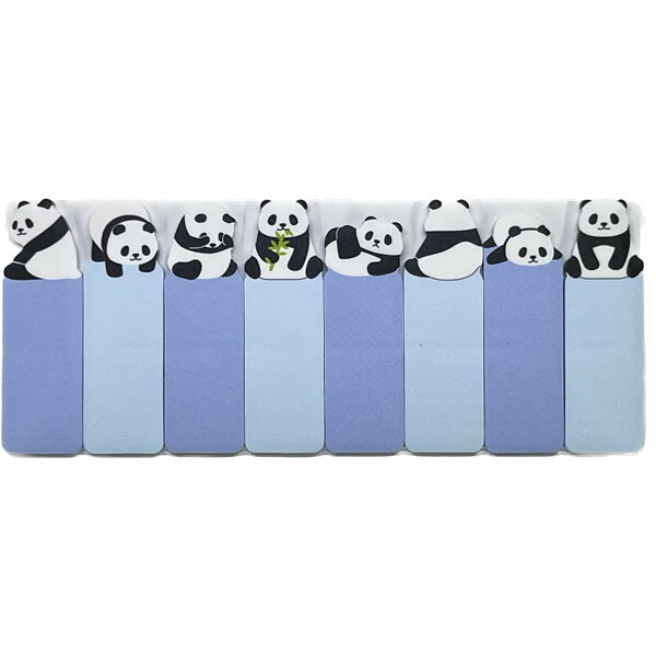 楽天市場】MINDWAVEスティックマーカーぱんだのふせん 青 (57903) 付箋