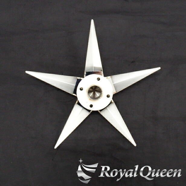 楽天市場】【送料無料】【 ホイールスピンナー 新型 星型 ウロコ柄