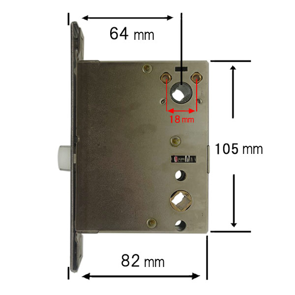 楽天市場】MIWA,美和ロック 三協アルミLZ アナード用 ロックケース