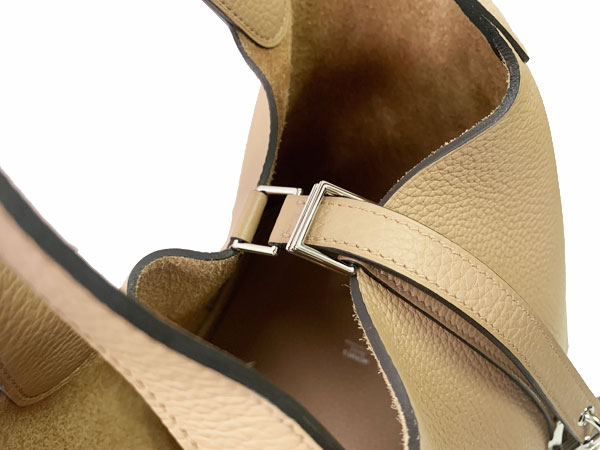 楽天市場】≪新品≫ エルメス ピコタン PM カデナロック チャイ