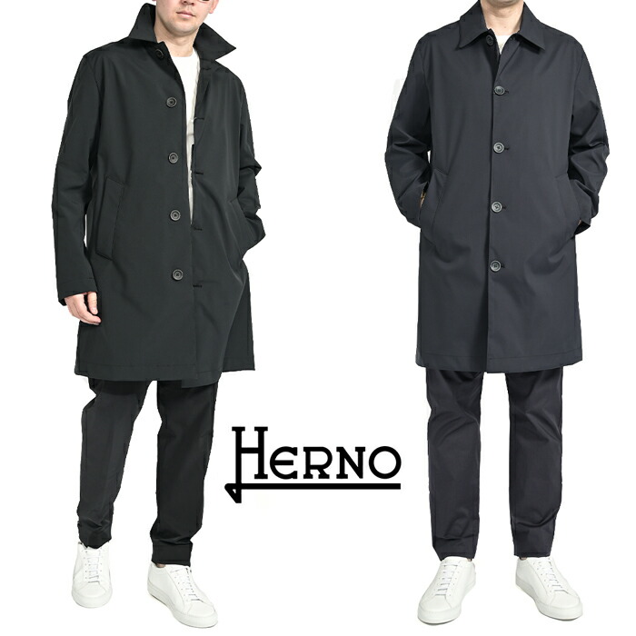 楽天市場】ヘルノ HERNO DRIZZLE レインコート ステンカラーコート 春