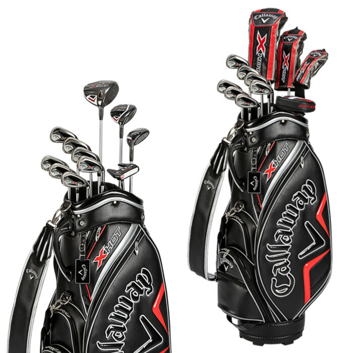 楽天市場】キャロウェイ X HOT クラブセット 2021年モデル 11本セット