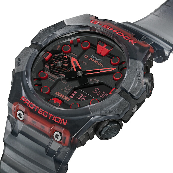 楽天市場】CASIO “ 新型 G-SHOCK” GA-B001G-1AJF ブラックスケルトン