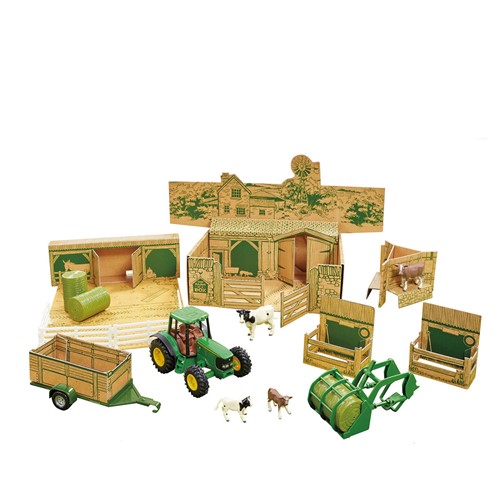 楽天市場】John Deere Farm in a Box 20ピース ジョンディアー