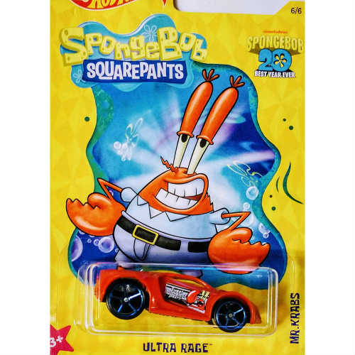 楽天市場】1/64 Hot Wheels Spongebob Car 6台セット ホットウィールズ