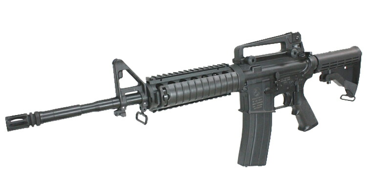 楽天市場】S&T M4A1 RIS ガスブローバック スポーツライン BK : スカイ