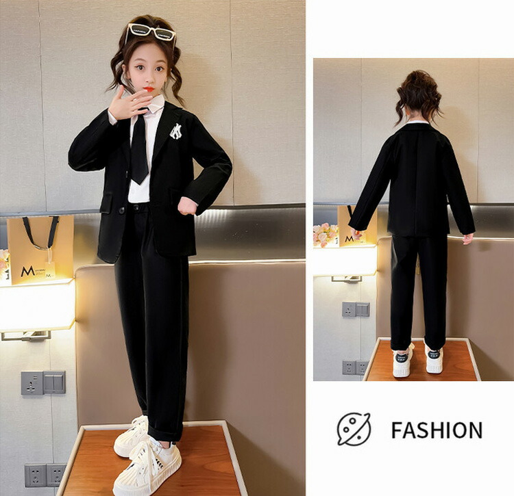 楽天市場】4点セット 女の子 卒業式 フォーマル スーツ 150 160 170