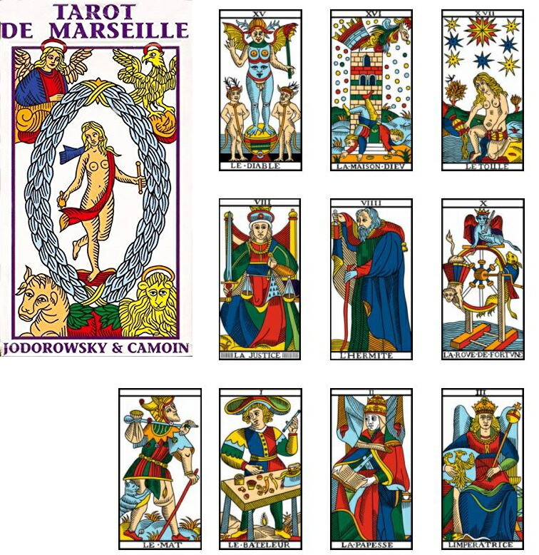 楽天市場】マルセイユ版【タロットカード】フィリップ・カモワンの