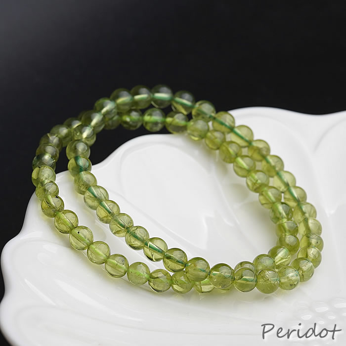 楽天市場】ペリドット ブレスレット 天然石 パワーストーン 高品質 AAA