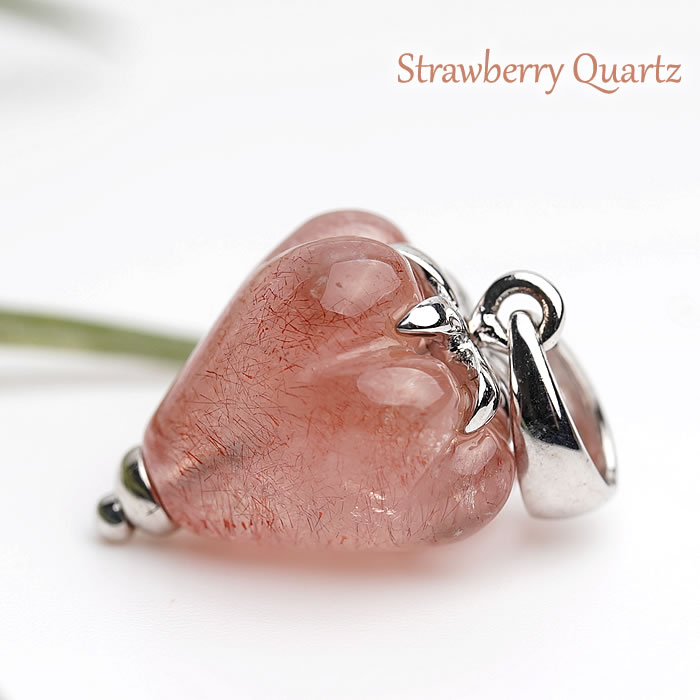 楽天市場】【数量限定】【高品質】【希少】天然ストロベリークォーツ