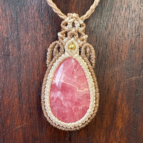 楽天市場】ロードクロサイト（ペルー産） インカローズ マクラメ