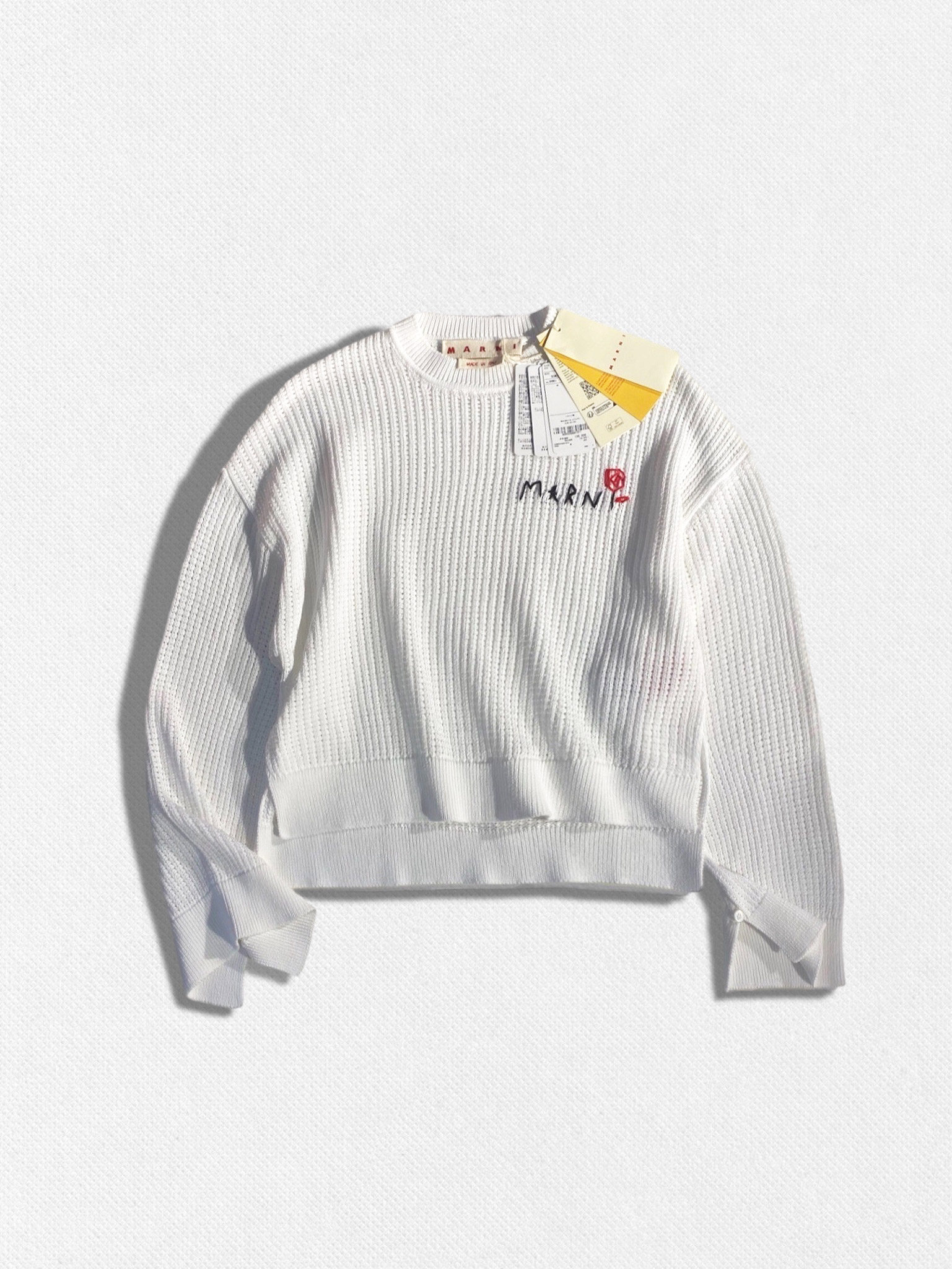 楽天市場】【定価149,600円(税込)】MARNI -マルニ- 刺繍ロゴとスリット