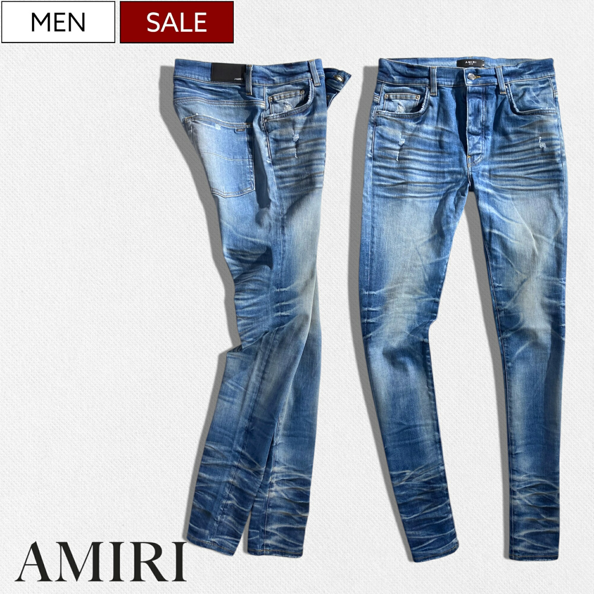 楽天市場】【定価154,000円(税込)】AMIRI -アミリ- 都会的な大人