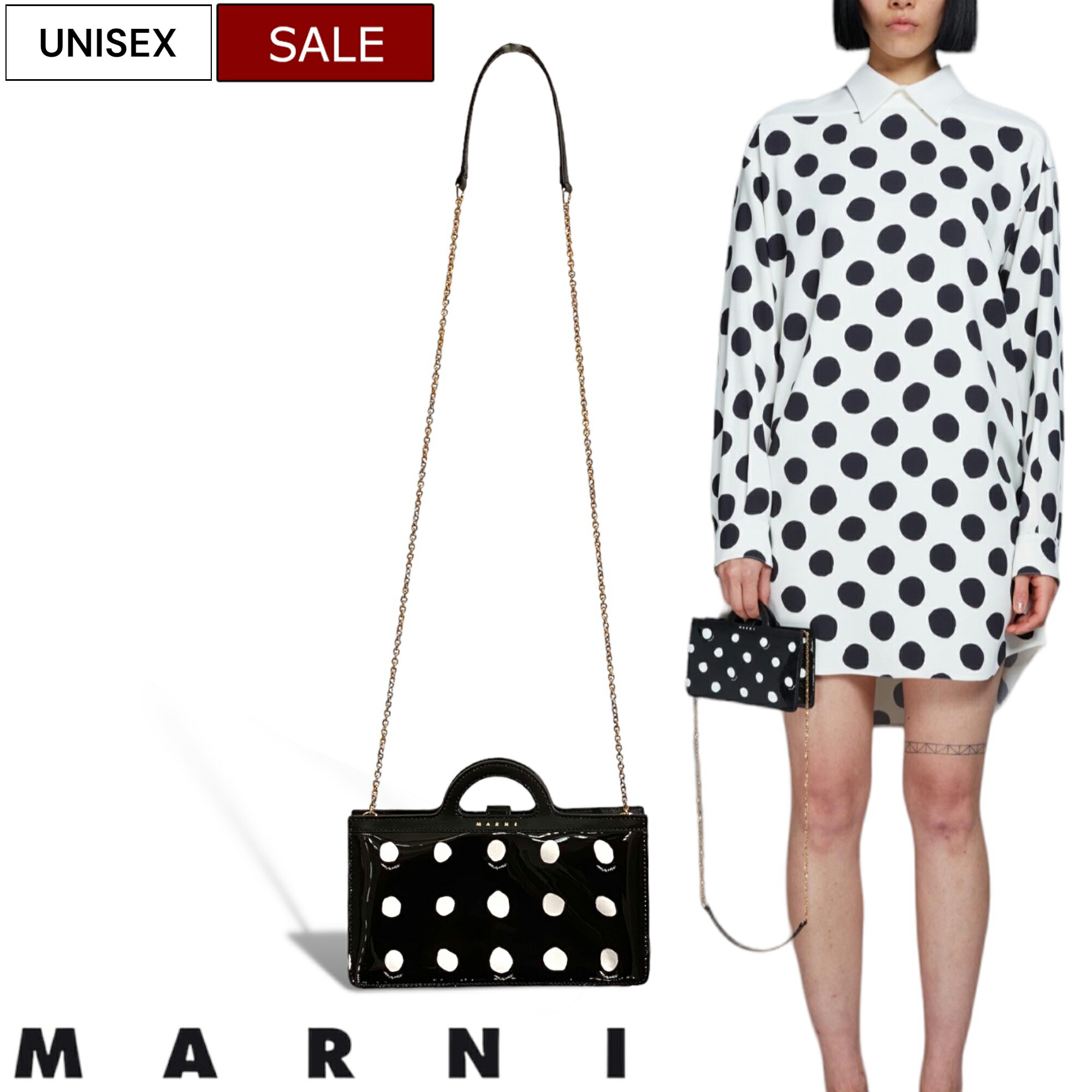 楽天市場】【定価127,600円(税込)】MARNI -マルニ- 大人好みのカラーと