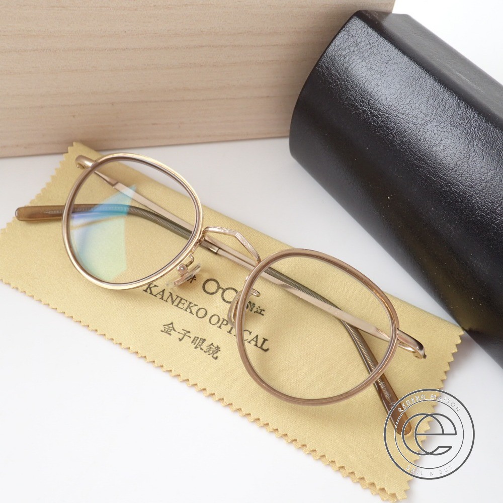 楽天市場】【金子眼鏡】 Tー272 手造 恒眸作 メガネフレーム【中古