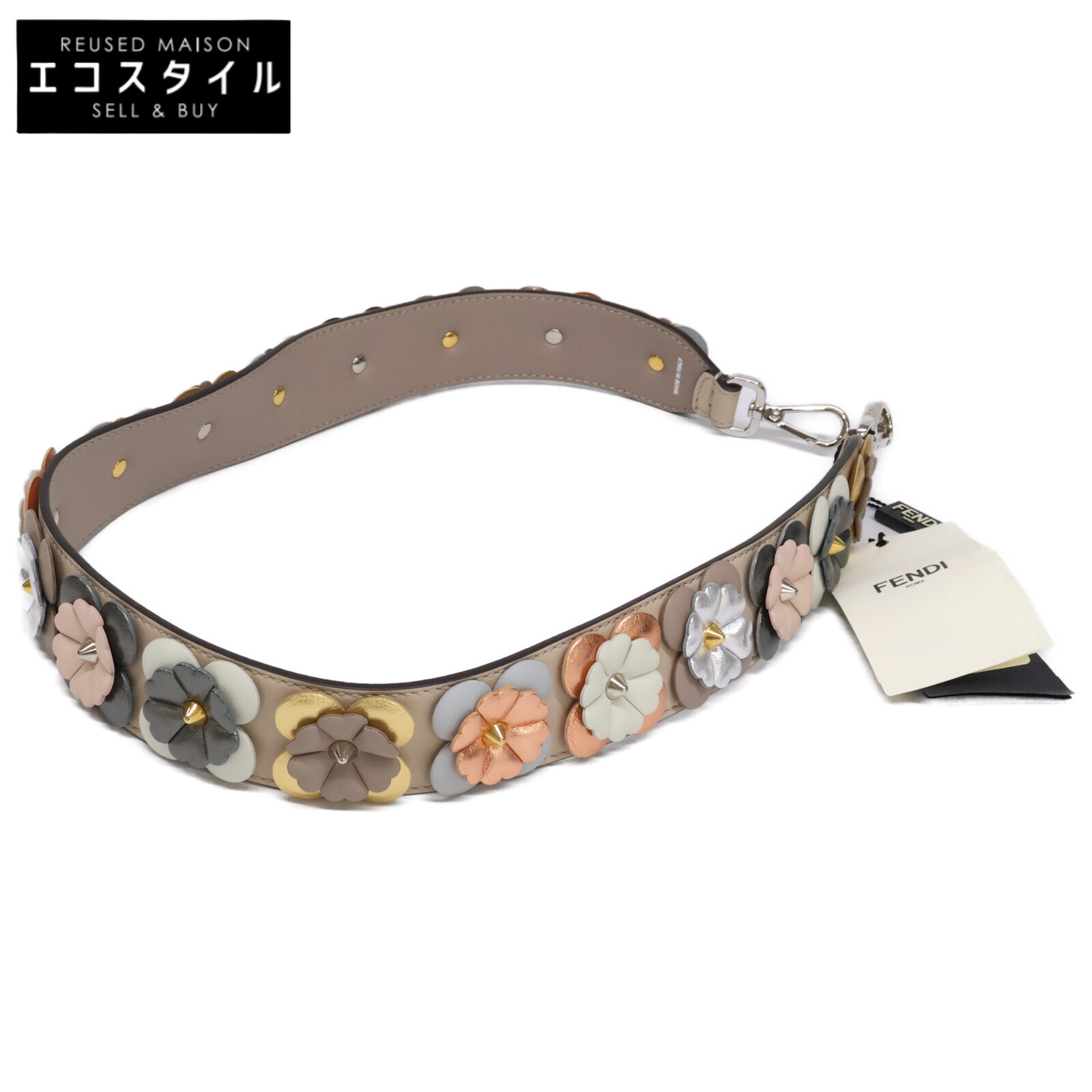 楽天市場】ショルダー ストラップ フラワー（ブランドフェンディ）の通販