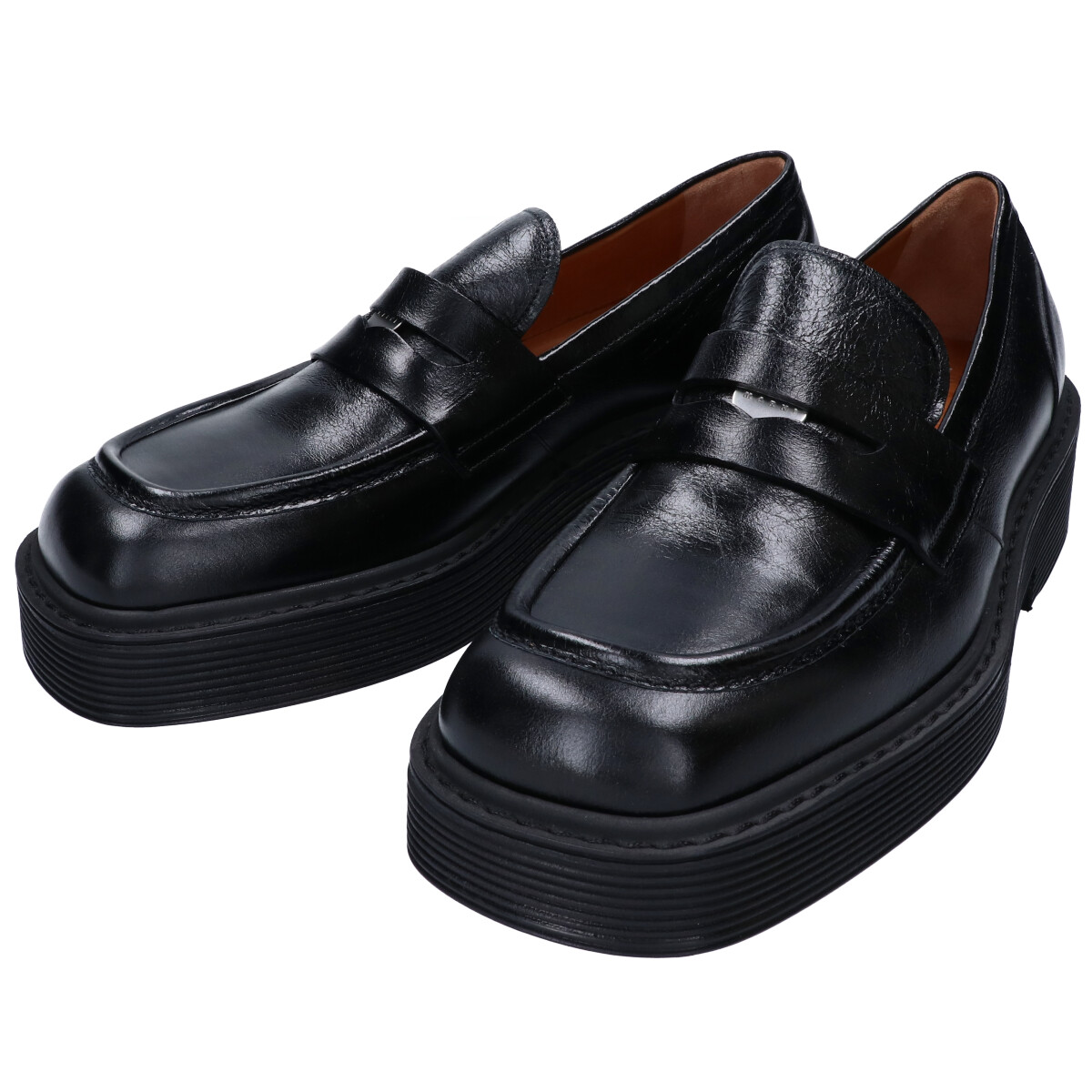 楽天市場】MARNI マルニ MOMR002502 スクエアトゥ レザーコイン