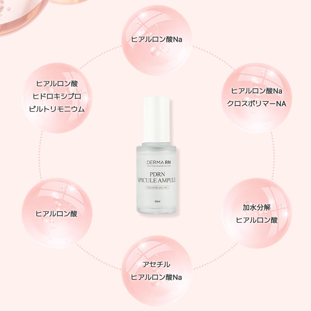 楽天市場】【公式】DERMA RN PDRN スピキュール アンプル 原液美容液