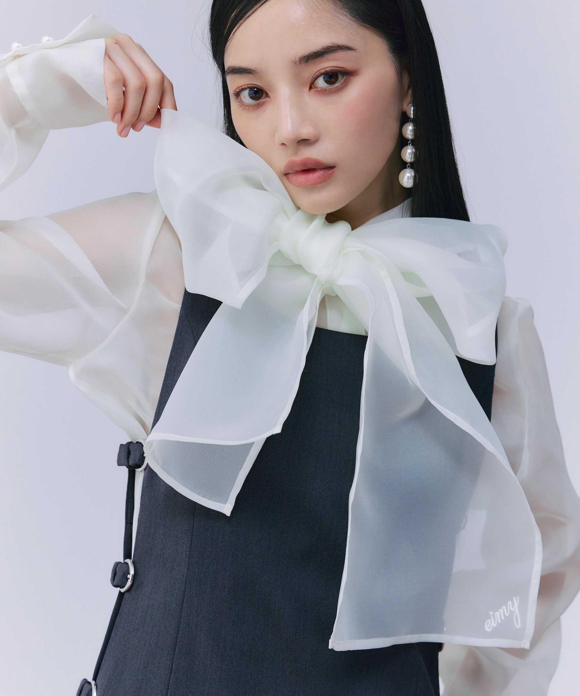 EIMY ISTOIRE｜ボウタイシアーブラウス | Rakuten Fashion(楽天