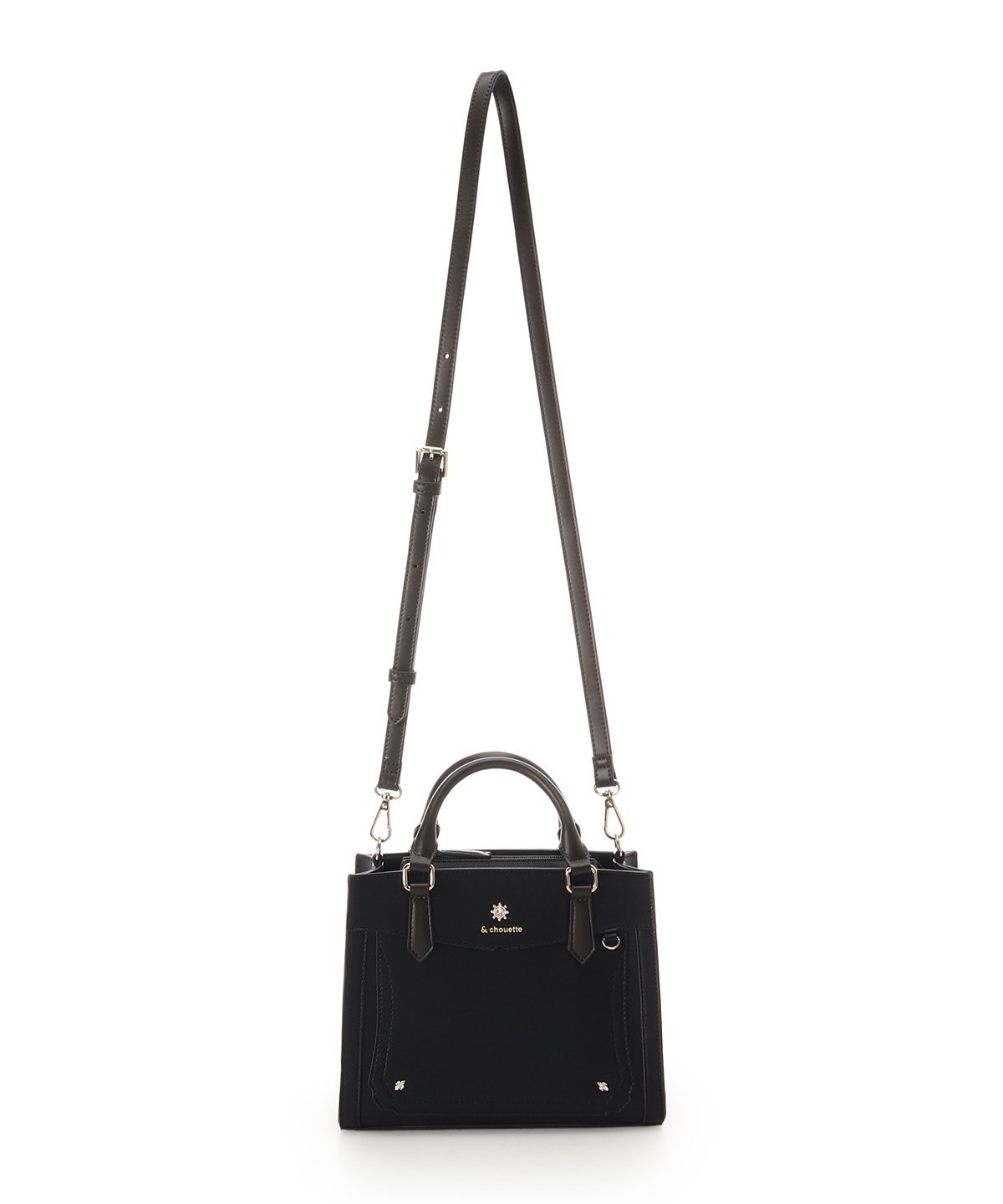 & chouette｜≪推し事バッグ≫クリアポケット付きビジューぬいぐるみ