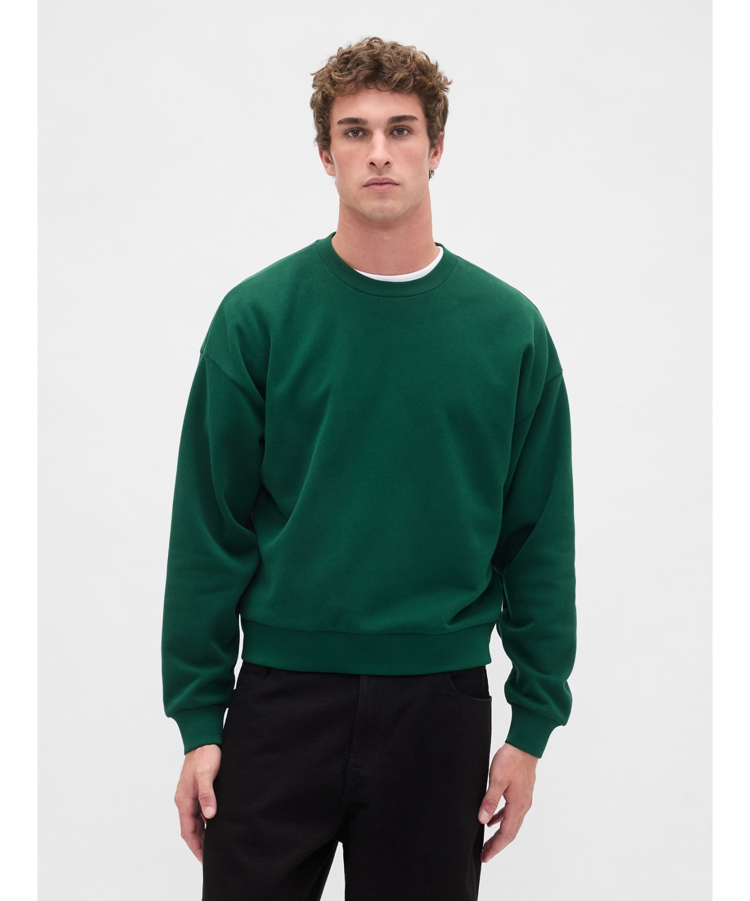 GAP｜(U)ヴィンテージソフト オーバーサイズ クロップド スウェット