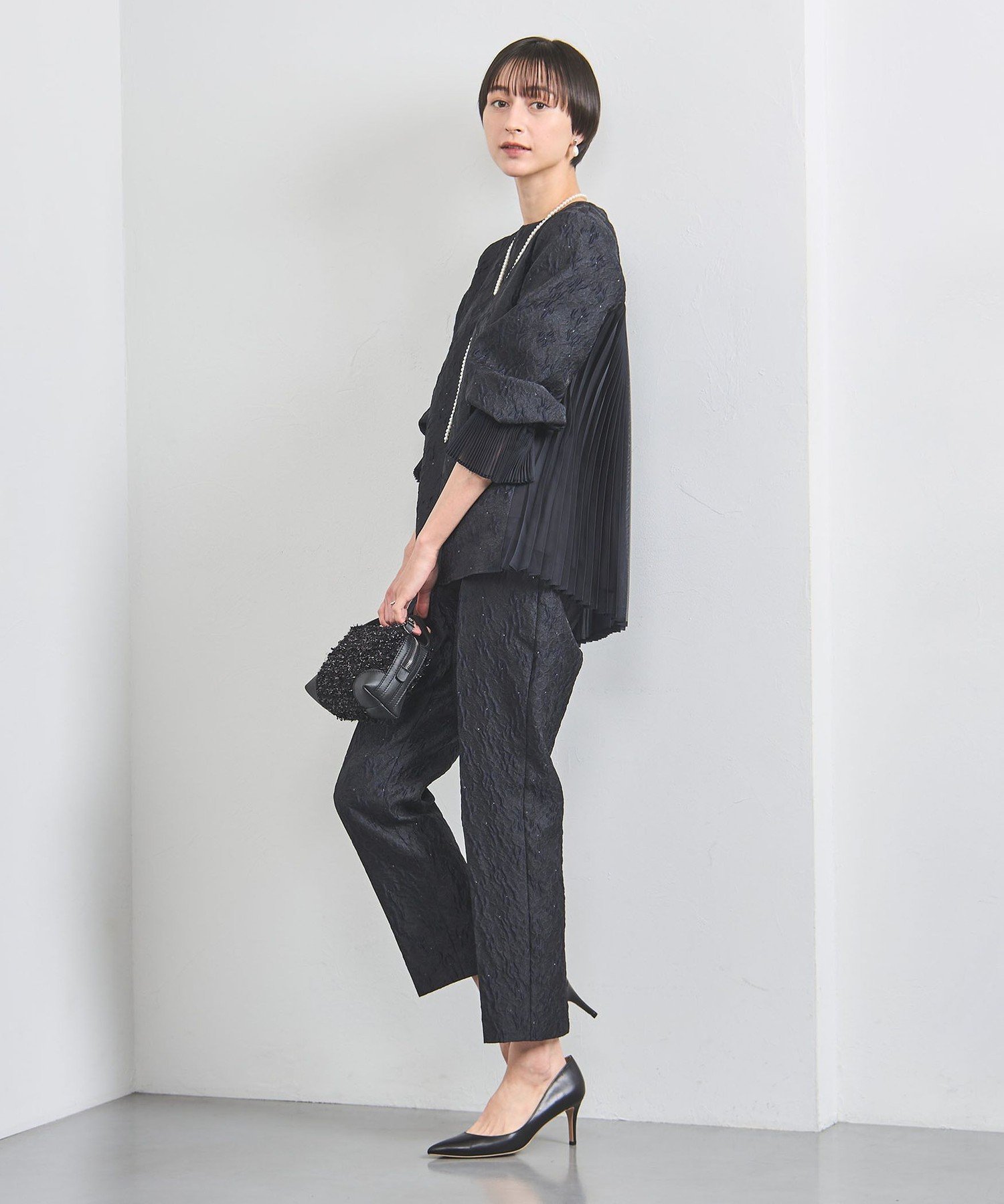 UNITED ARROWS LTD. OUTLET｜ツートーン ジャガード ブラウス