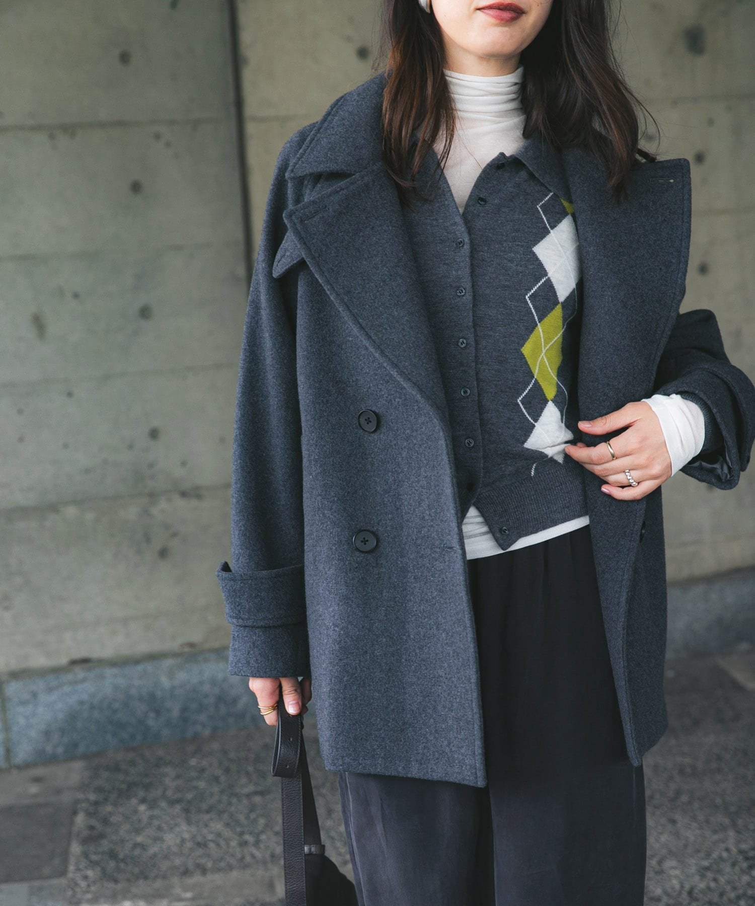 URBAN RESEARCH｜スーパー100メルトンPコート | Rakuten Fashion(楽天