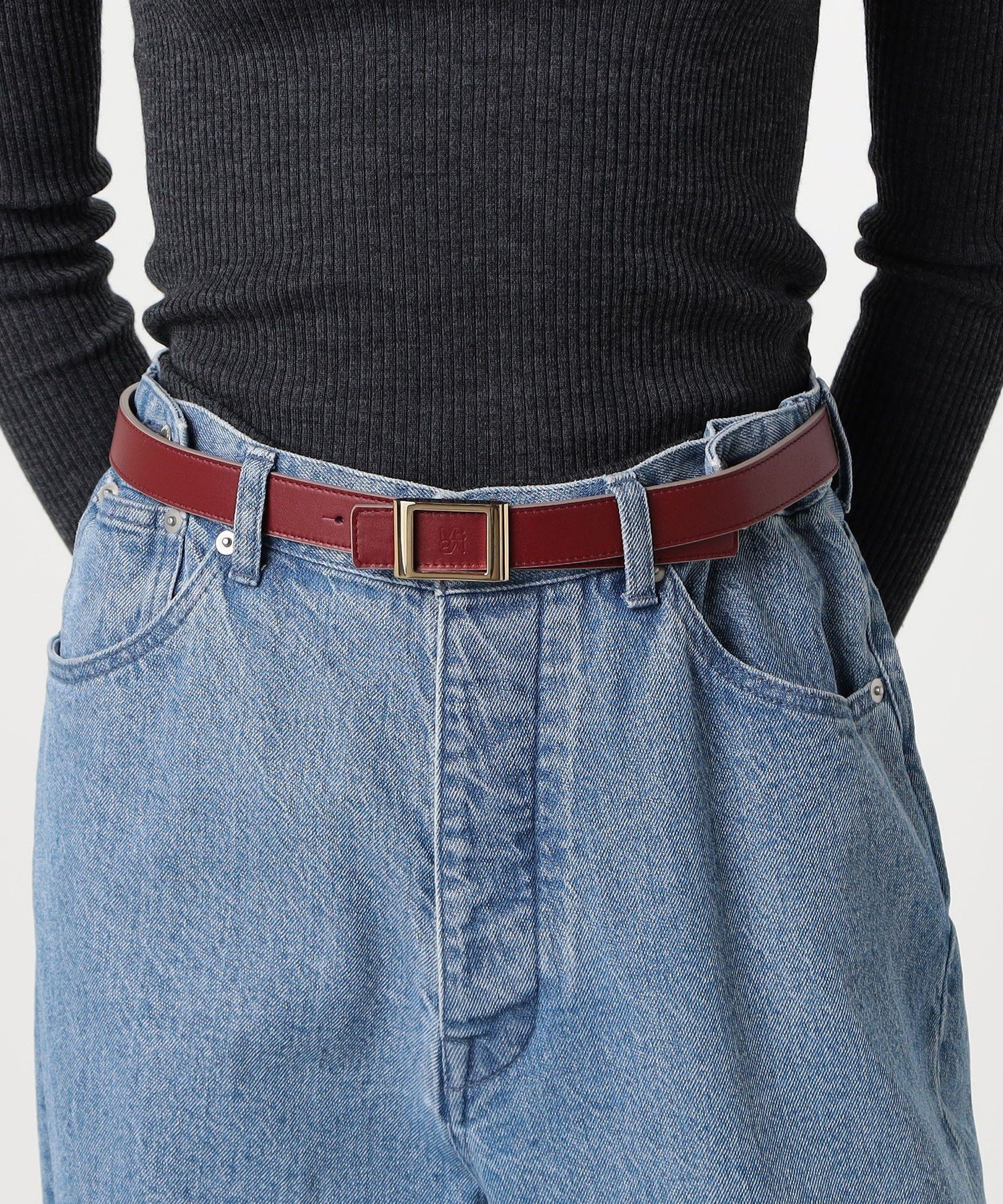 TOMORROWLAND｜Maison Boinet リバーシブル ベルト | Rakuten Fashion