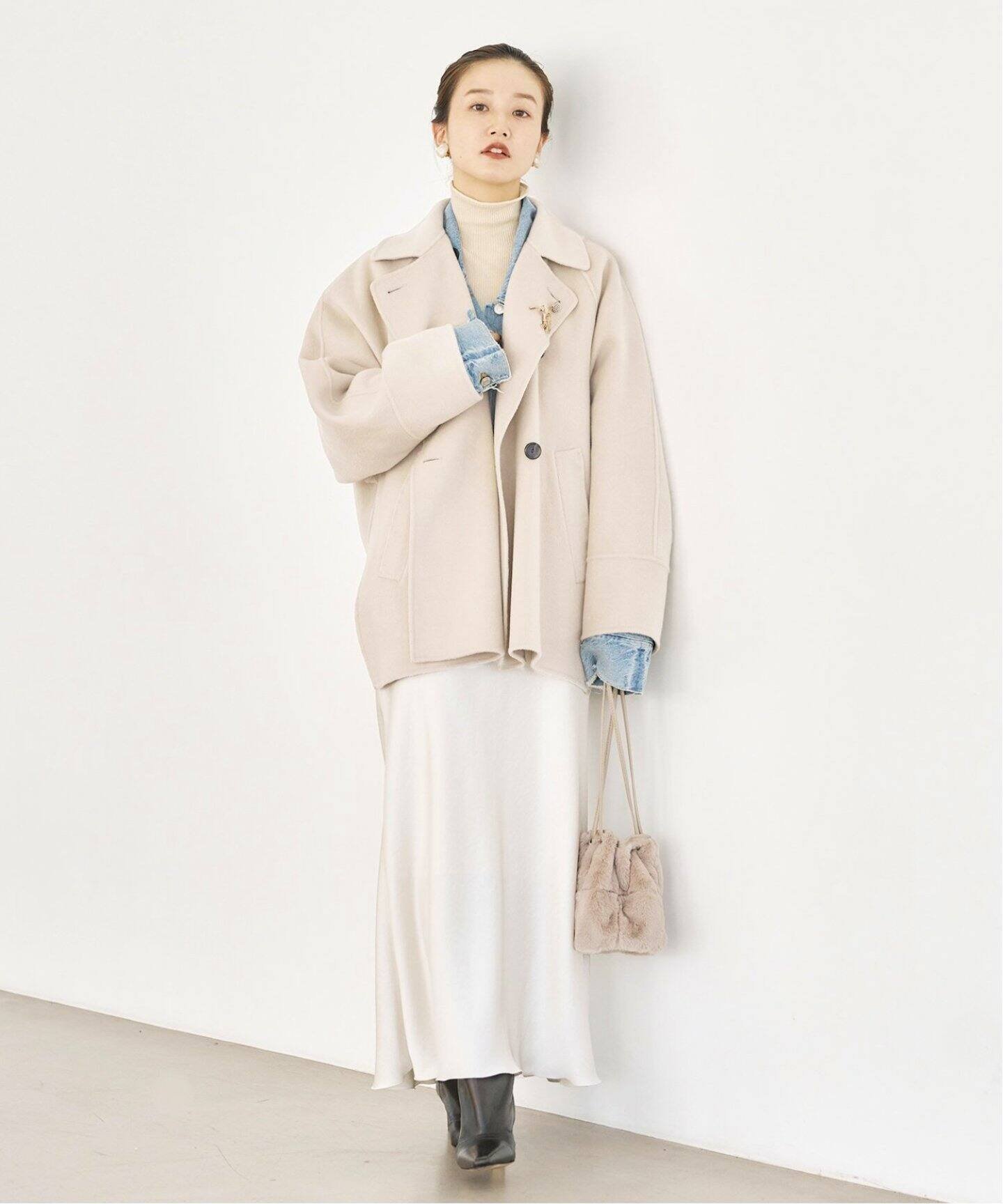 IENA｜《追加2》スーパー160ダブルフェイス ショートコート | Rakuten